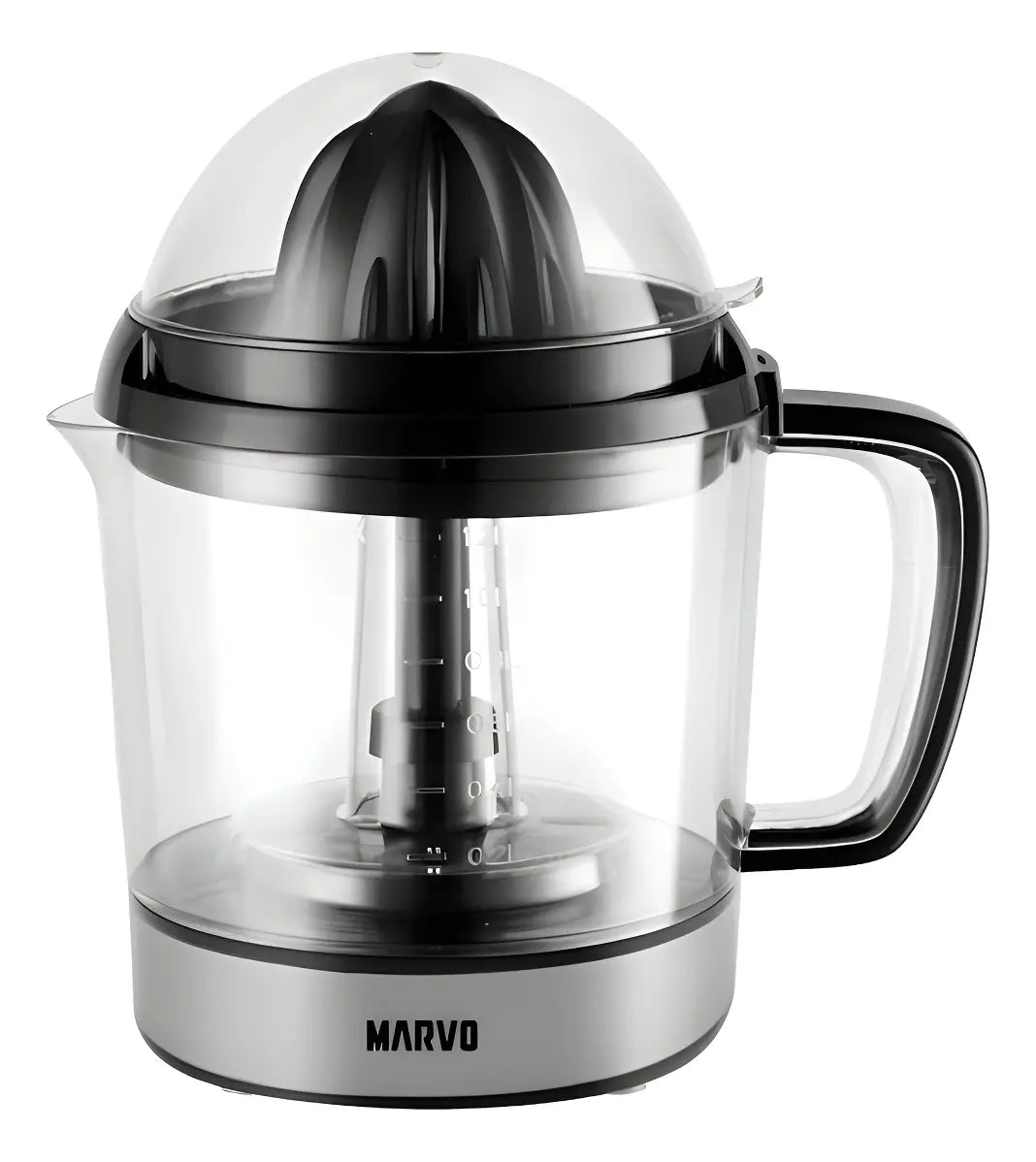 Juguera Marv Exprimidor Eléctrico Negro 25w Con Jarra 1200ml