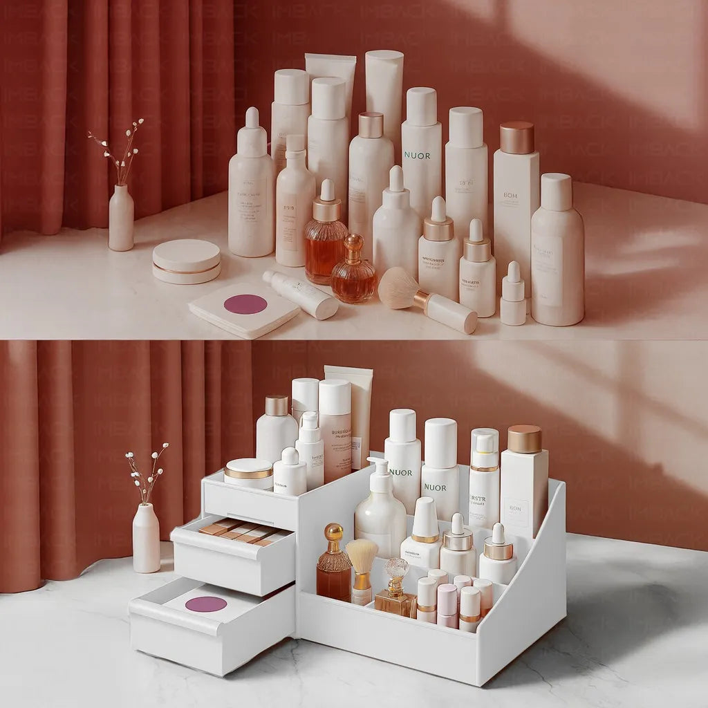 Organizador De maquillaje y cosmeticos Tocador Escritorio Baño