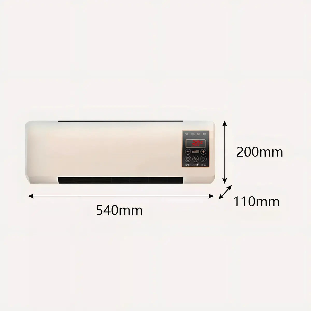 Calefactor Para Pared Eléctrico Y Refrigeración Hogar