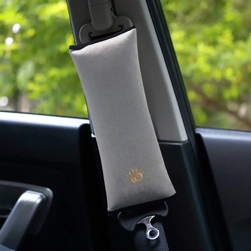 Almohada De Cinturón De Seguridad Coffled Gris 2 Unidades