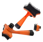 Cepillo con removedor de pelos para mascota 14x7cm