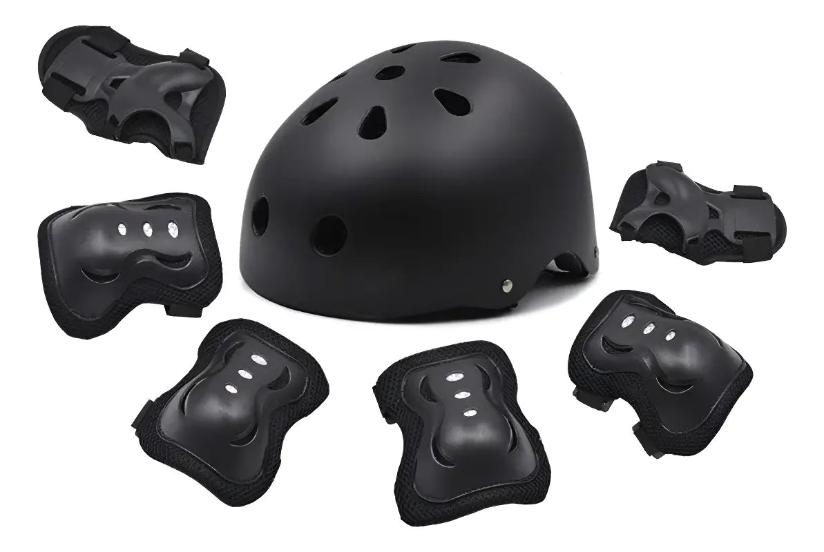 Pack infantil casco + protectores