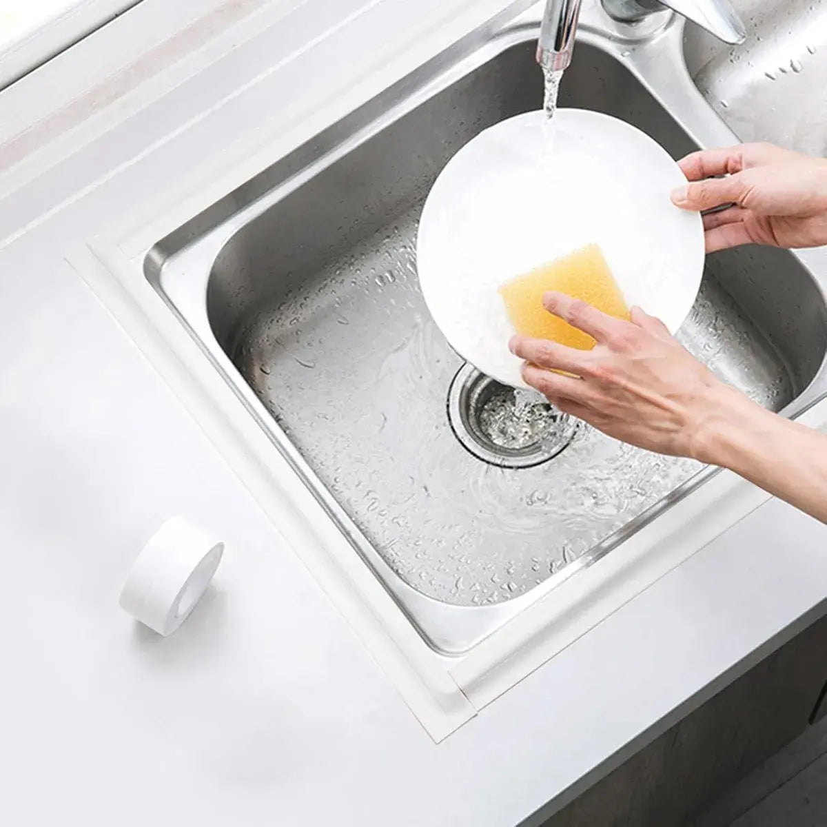 Cinta Adhesiva Impermeable De Pvc Para Baño Cocina Ducha