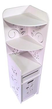 Organizador Esquinero Baño Mueble De Madera