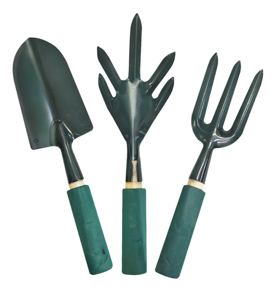 Set De 3 Herramientas De Jardín 15 X 39 Cm