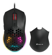 Mouse Gamer Luz Led Rgb Con Cable Usb 2.0 Xtrike Me Gm316