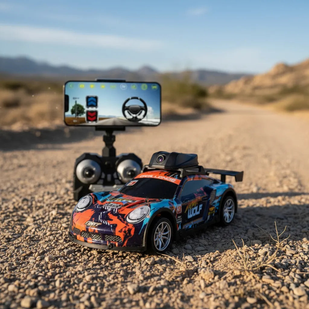 Auto A Control Remoto Con Cámara Wifi