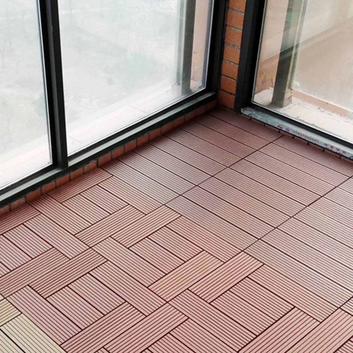 Baldosa encastrable modular 30x30cm