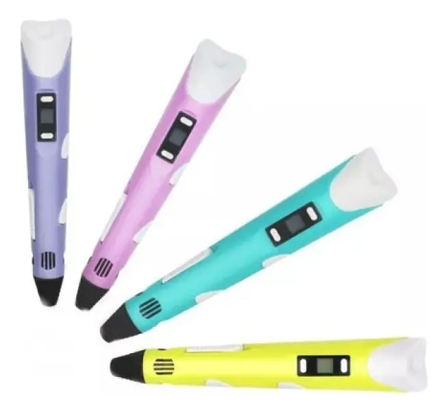 Lapiz Lapicera 3D Pen-2 impresion 3d Figuras Dibujos Infantiles Niños