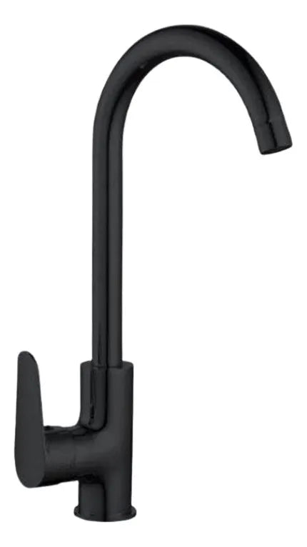 Monocomando Cocina Pico Alto Negro G-7866