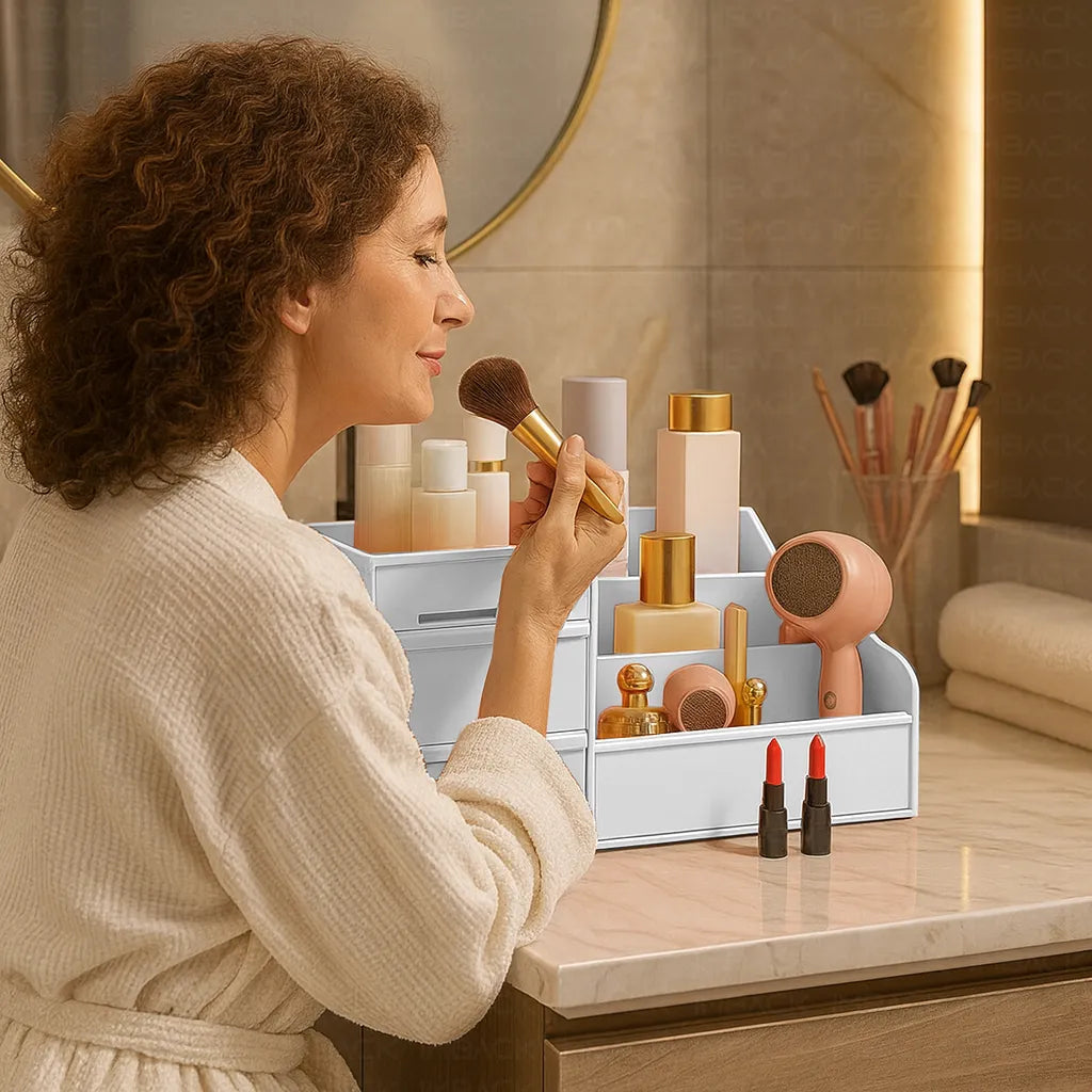Organizador De maquillaje y cosmeticos Tocador Escritorio Baño