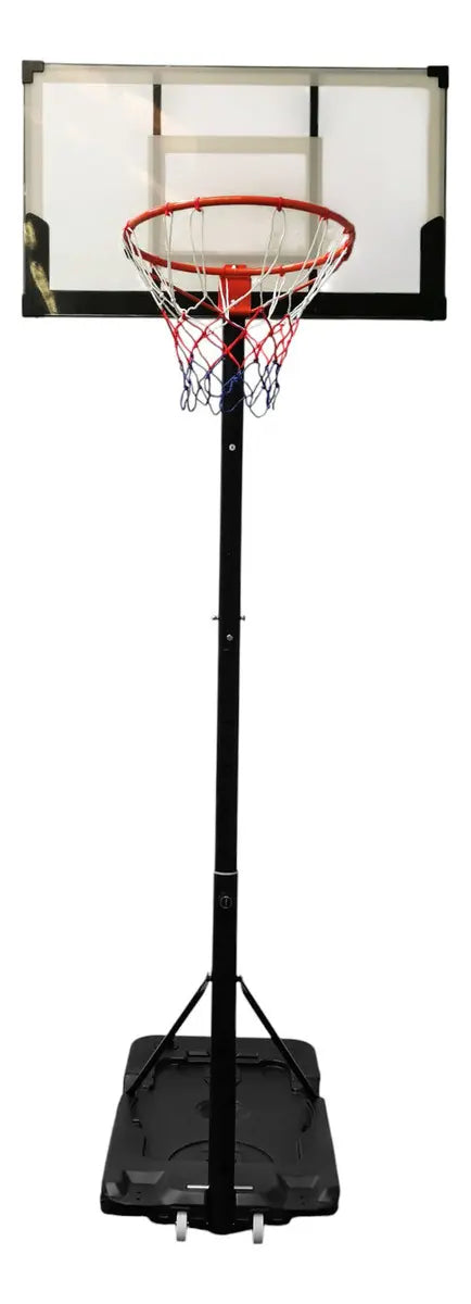 Tablero Basket Aro Altura Regulable Base Portátil