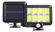 Focolampara Led Exterior Panel Solar Independiente Ajustable