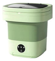 Mini Lavadora Marvo Portátil Plegable 9l Cesto Centrifugador