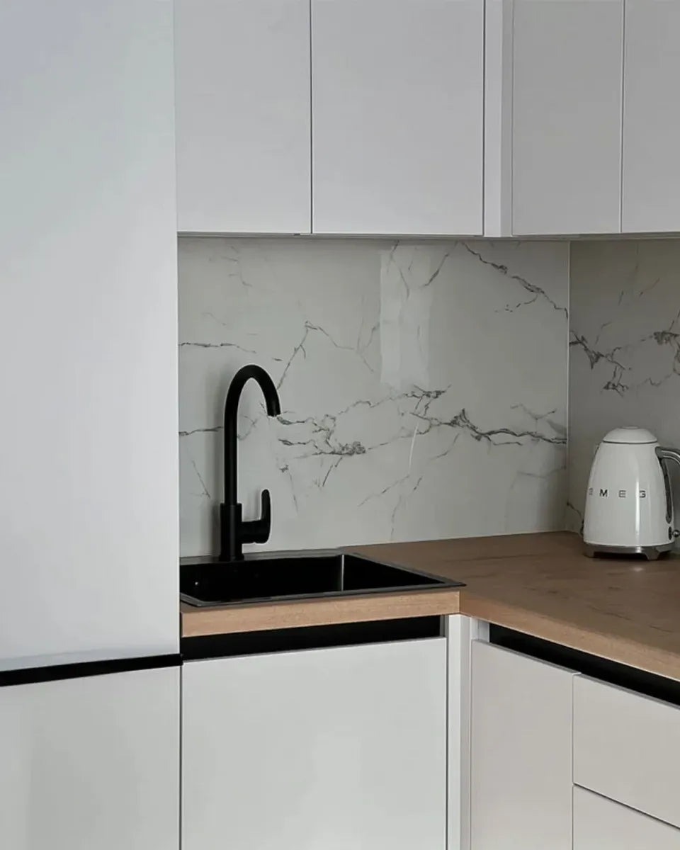 Monocomando Cocina Pico Alto Negro G-7866