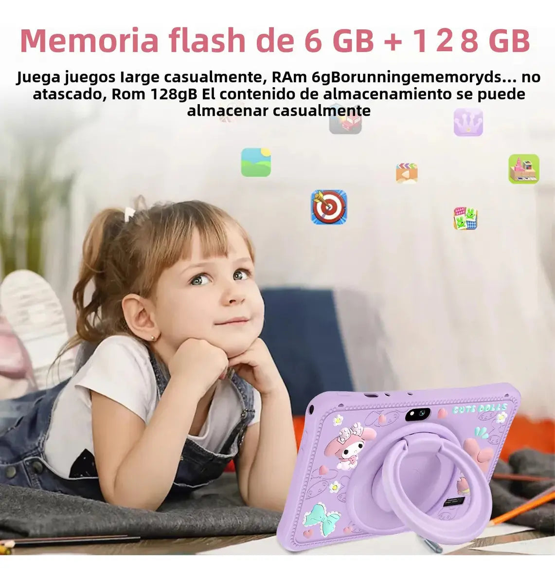 Tablet Para Niños F06 7 Pulgadas 2g+32g Memoria