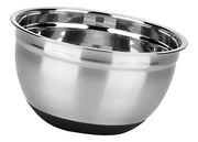 Bowl De Acero Inox. Con Base De Silicona Antideslizante 30cm