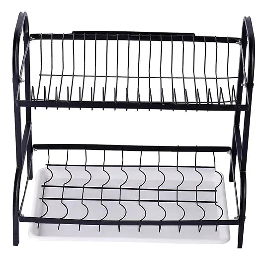 Escurridor Secador Platos Vajilla Cocina 2 Nivel Acero Inox