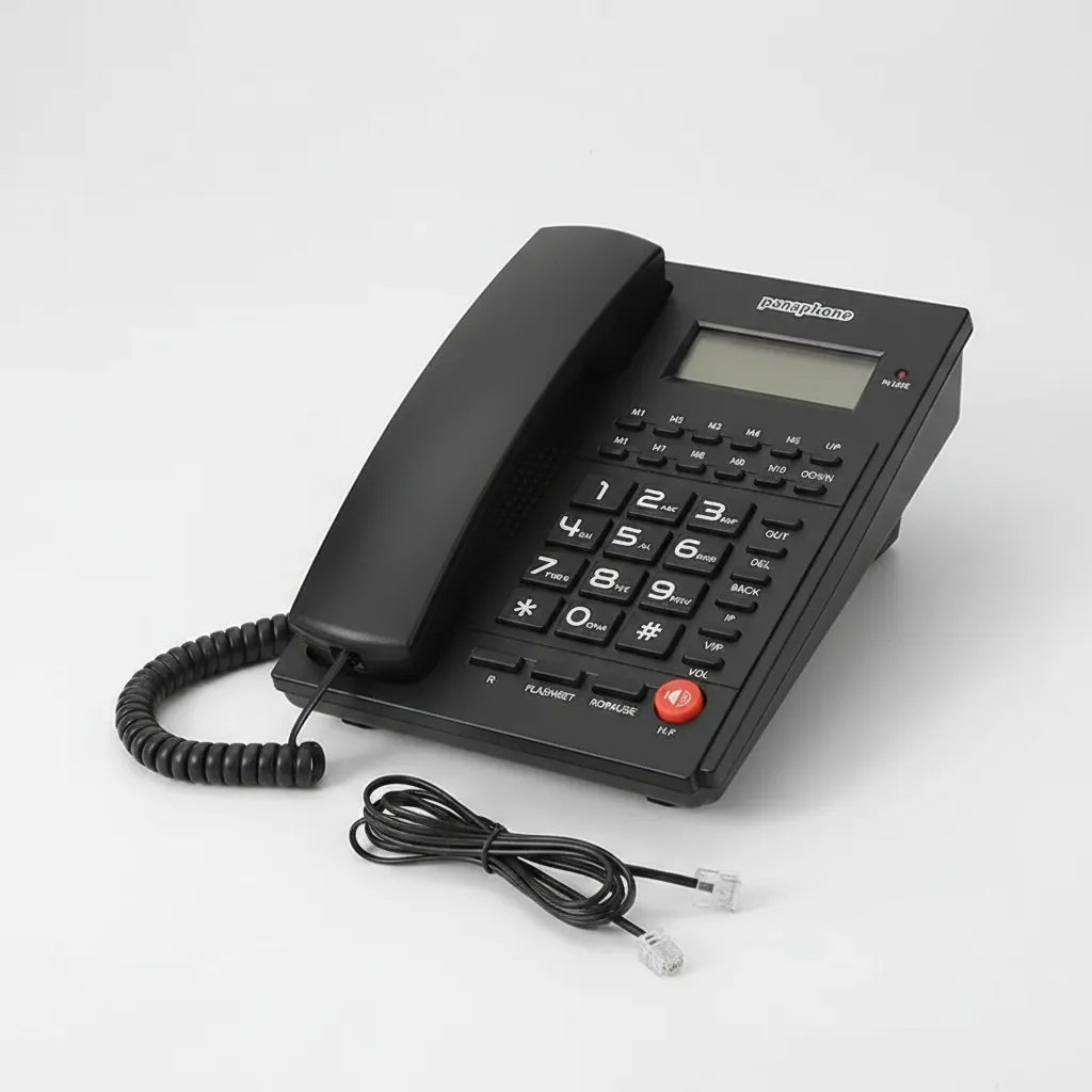 Telefono Fijo Kx-t2017 Con Pantalla Y Altavoz