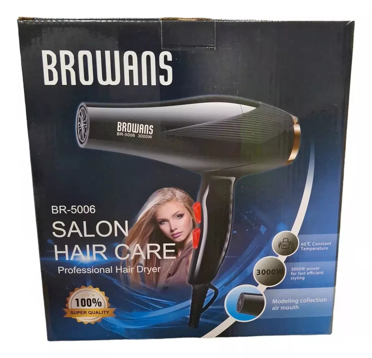 Secador de pelo 3000w