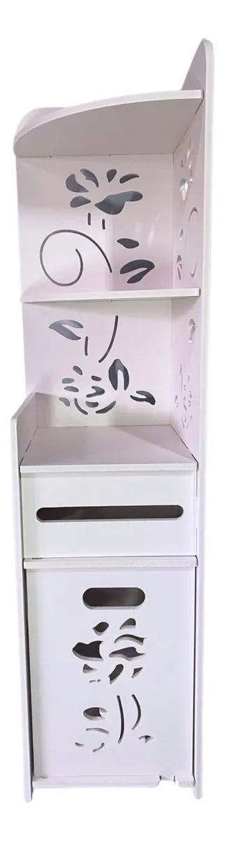 Organizador Esquinero Baño Mueble De Madera