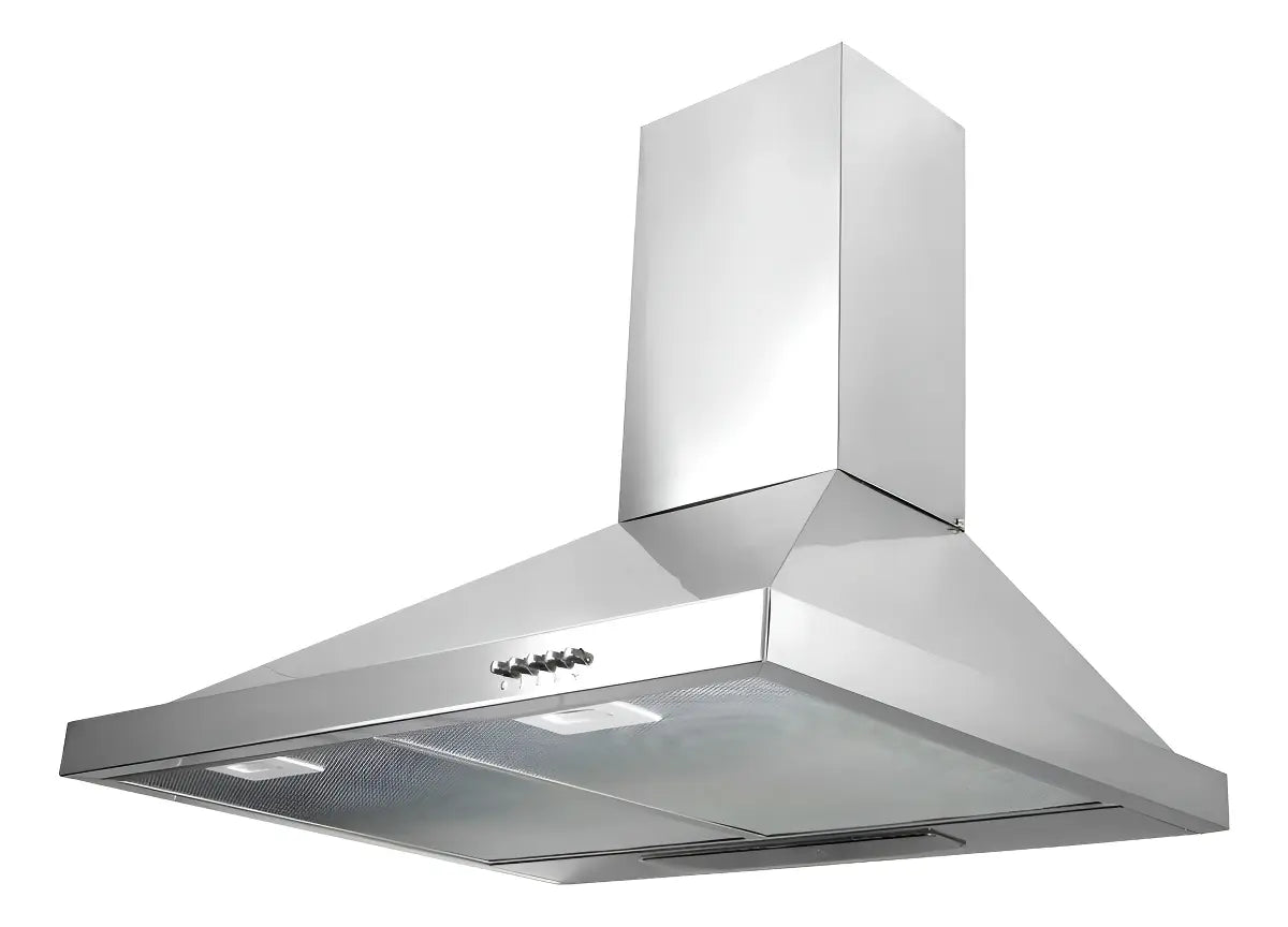Campana De Cocina Extractor De 60 Cm Luz Led Acero Inox Colo