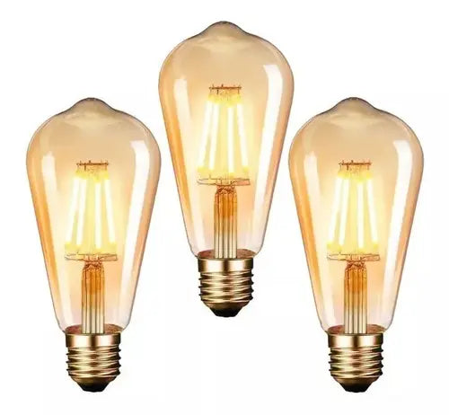 Bombita De Luz Led Qatar Shop Vintage Para Soquetes E27 Bulb