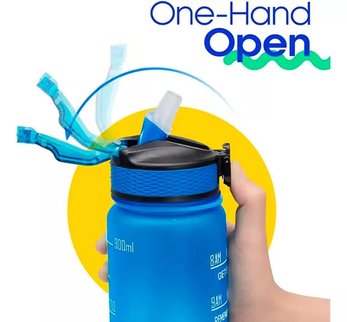 Botella motivacional de 1L