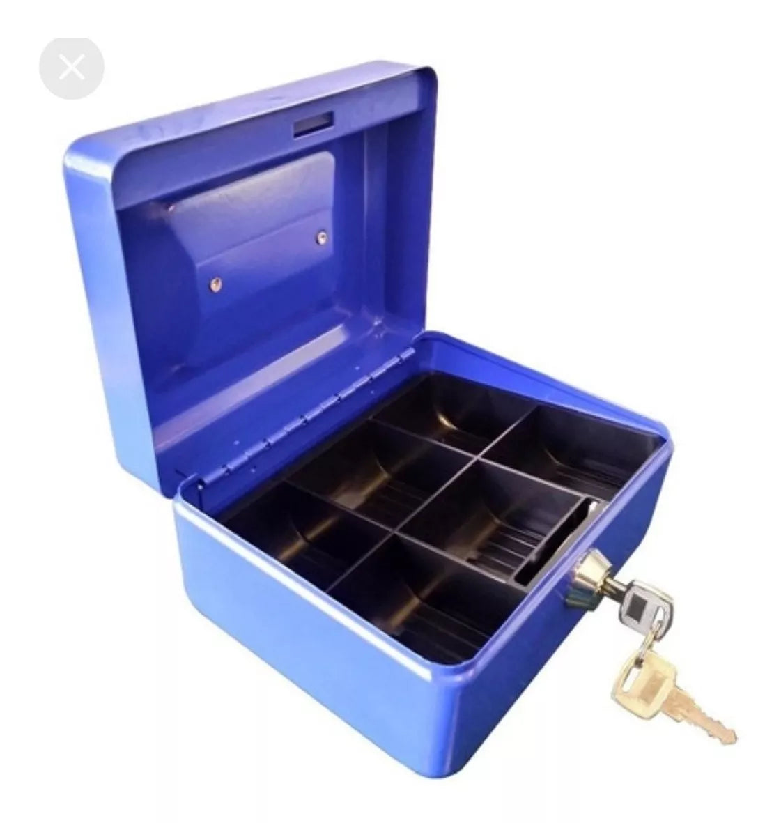 Caja fuerte metálica de 25x20x9cm