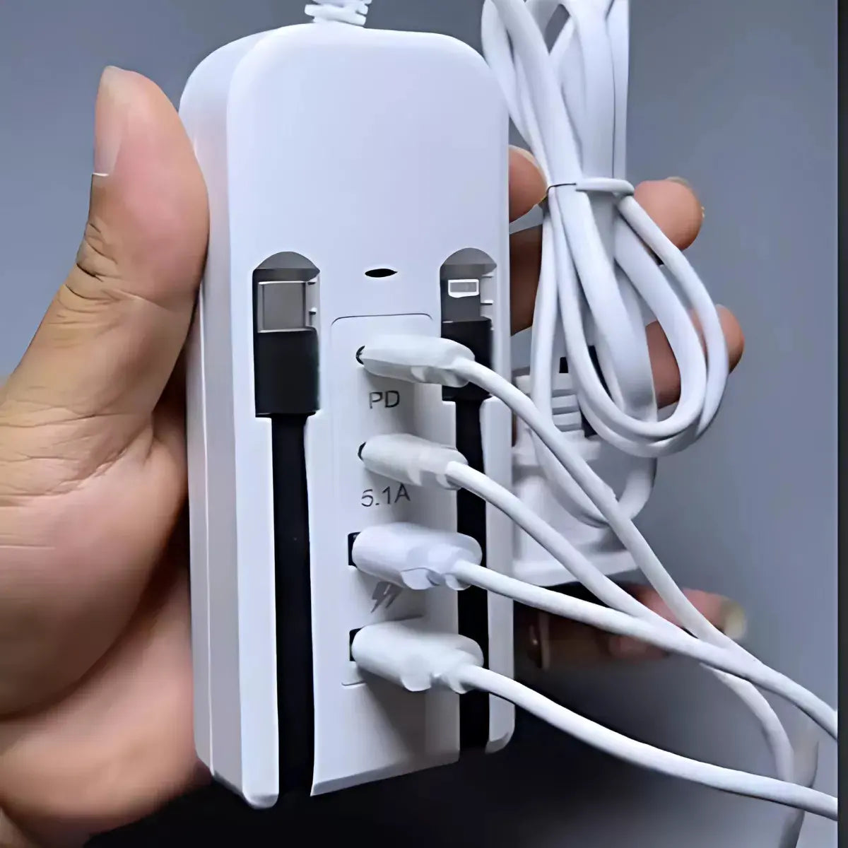 Cargador Carga Rápida 6 Puertos Usb Multicontacto