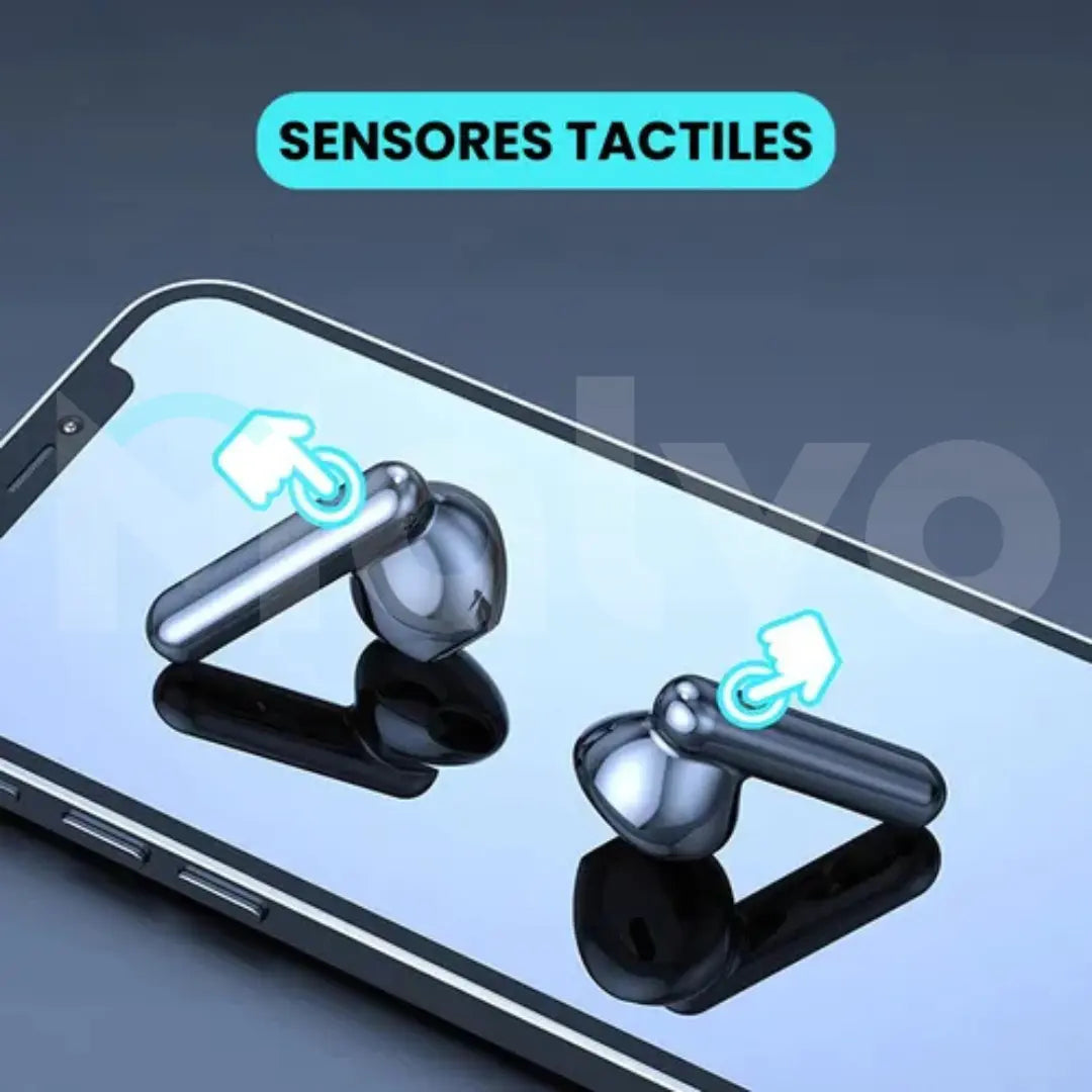 Auricular Bluetooth Con Display Portátil Diseño Moderno