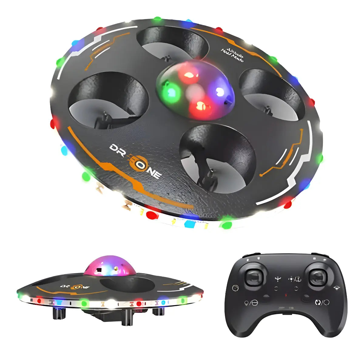 Drone Onvi Recargable Con Luces Control Remoto