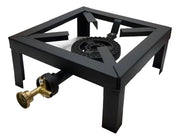Anafe Quemador A Gas 1 Hornalla Camping Color Negro
