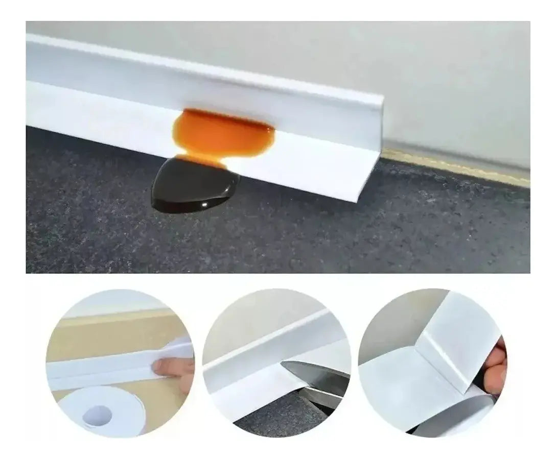 Cinta Adhesiva Impermeable De Pvc Para Baño Cocina Ducha