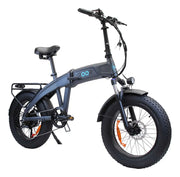 Bicicleta Eléctrica Plegable Rodado 20 Eb033 Gris