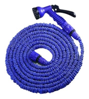 Manguera expansible de hasta 52,50 m, 7 chorros, ligera, potente y duradera