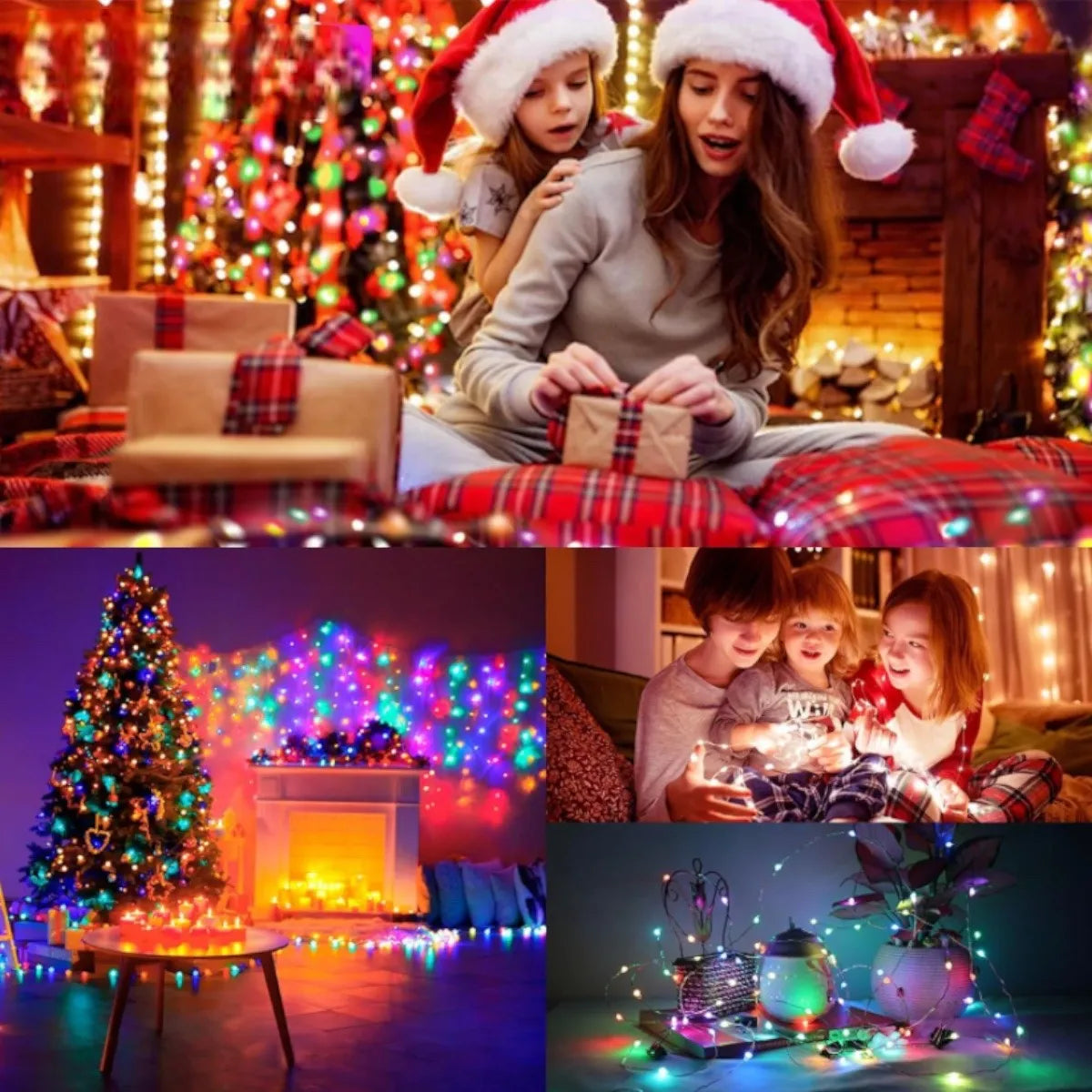 Tira Cinta Luces Led Rgb Bluetooth 10 Metros Total + conector