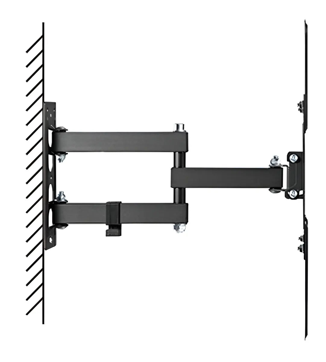 Soporte Brateck Lpa68-443 De Pared Para Tv/monitor De 23-55 Color Negro