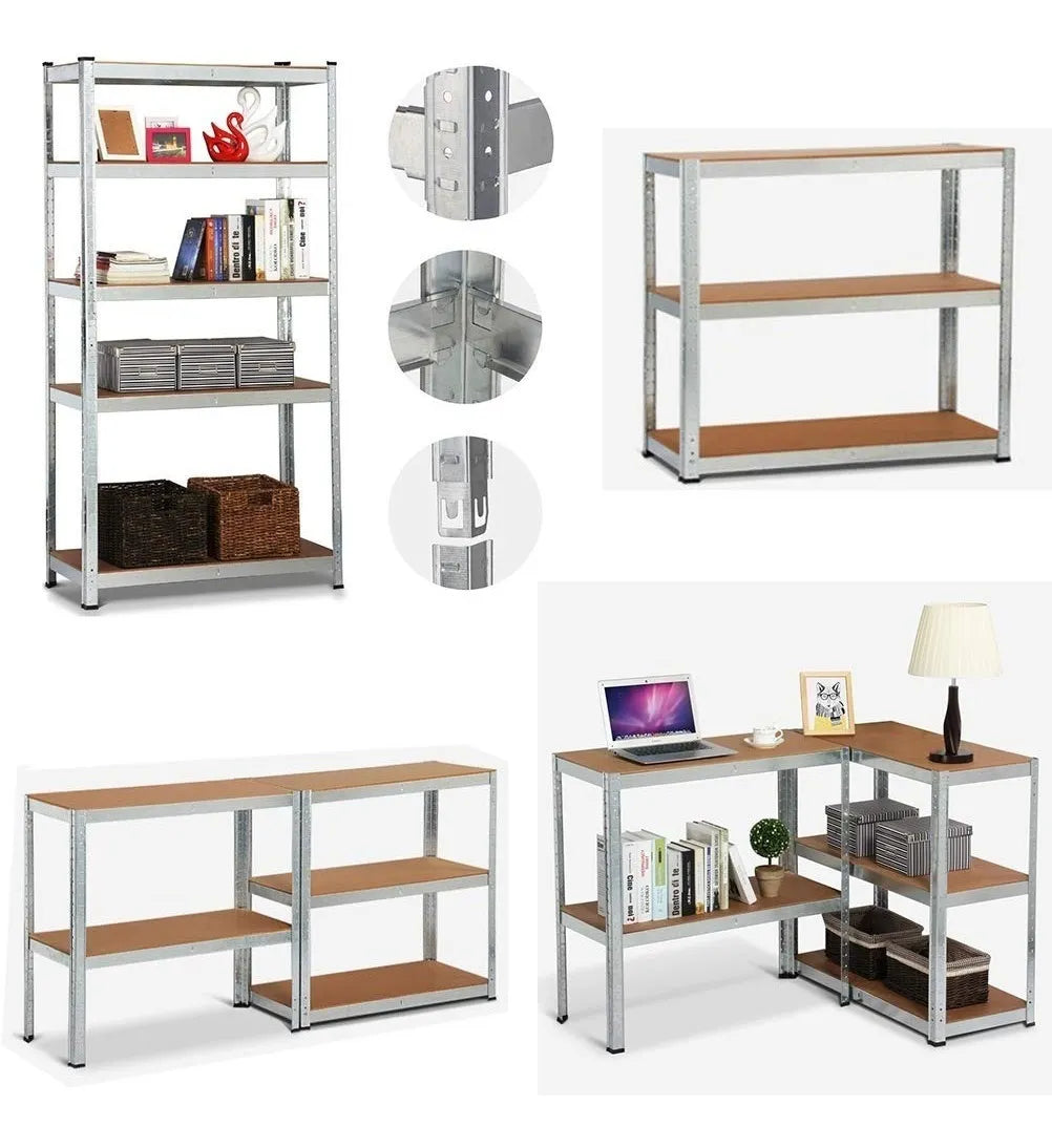 Estantería Acero Galvanizada Encastrable Reforzada 90x40x180