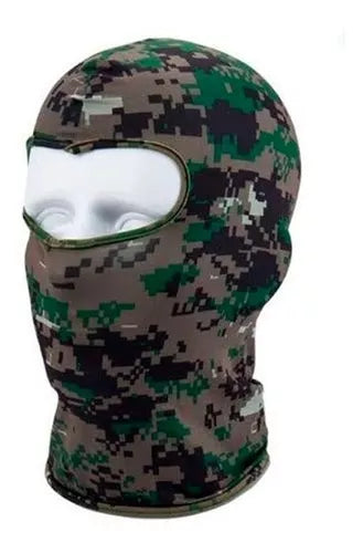 Pasamontaña camuflado