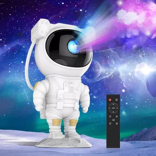 Veladora proyector astronauta