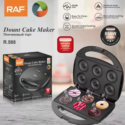 Maquina de mini donas x6 RAF