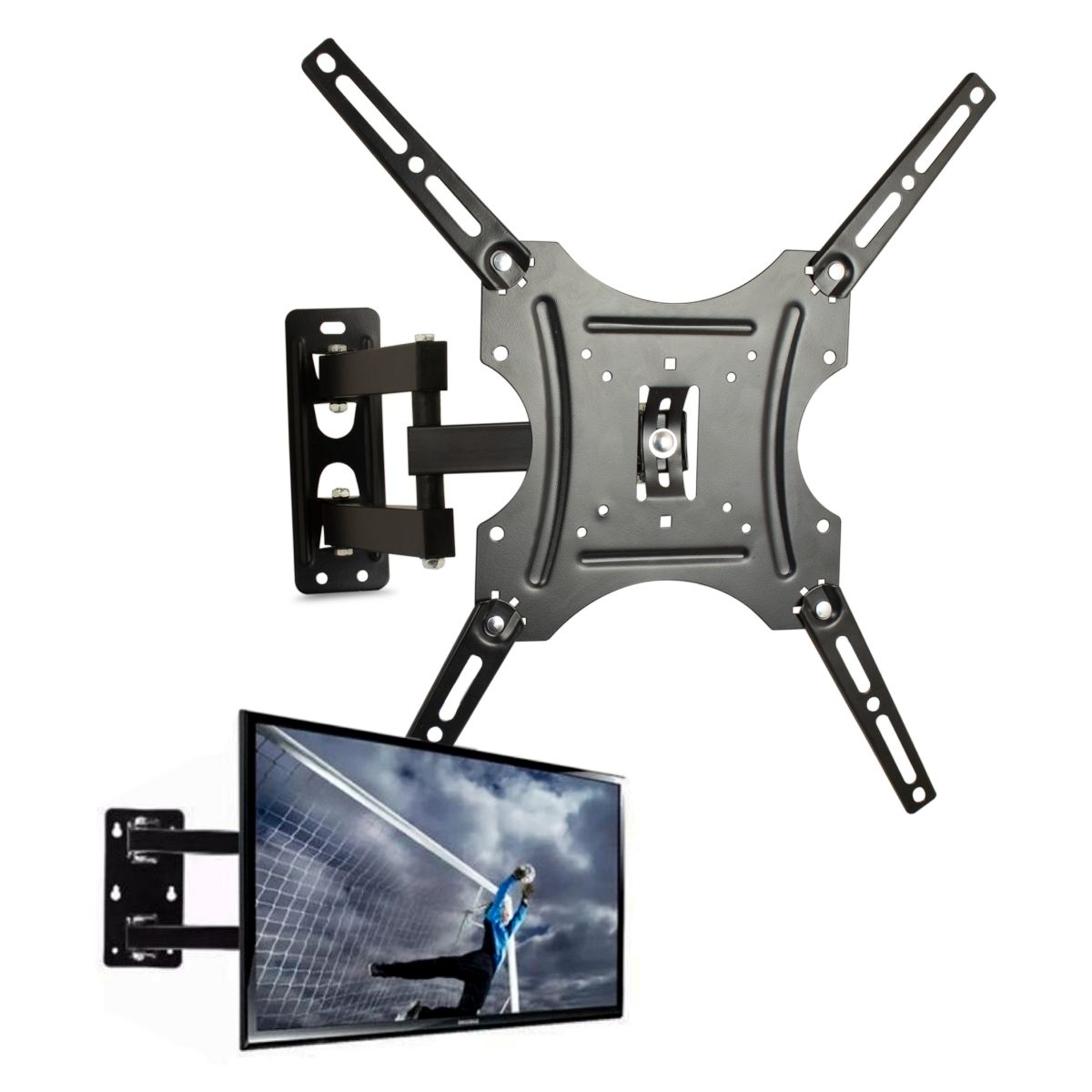 Soporte Tv Brazo Articulado Goldtech 14-55 Vesa