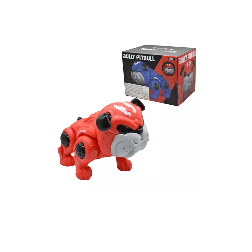 Perro robot bailarín con luz y sonido