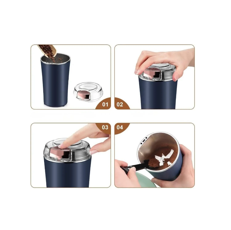 Molinillo Moledor De Cafe Electrico Granos Y Semillas 300w