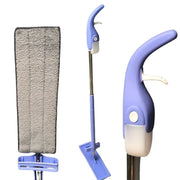 Mopa Plana Microfibra Limpiador De Pisos Ajustable Verde