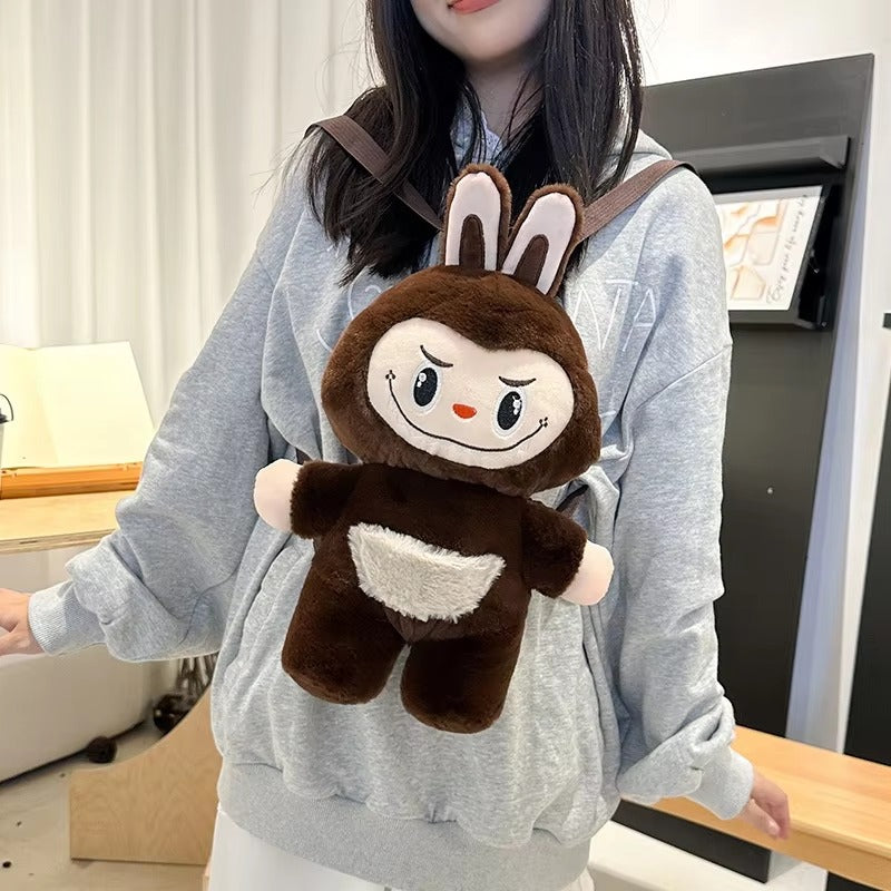 Mochila Peluche 2 en 1 Labubu