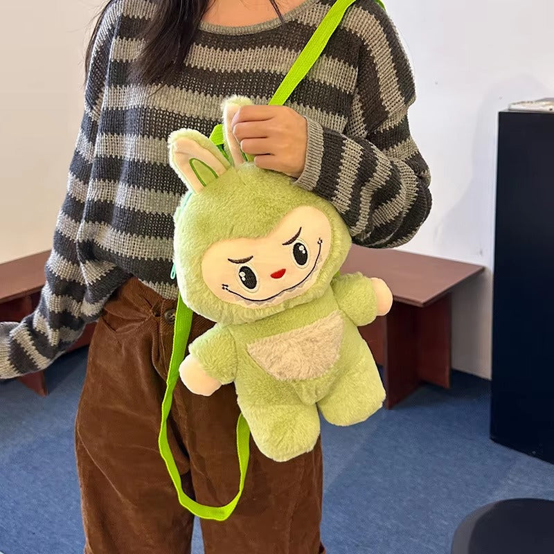 Mochila Peluche 2 en 1 Labubu