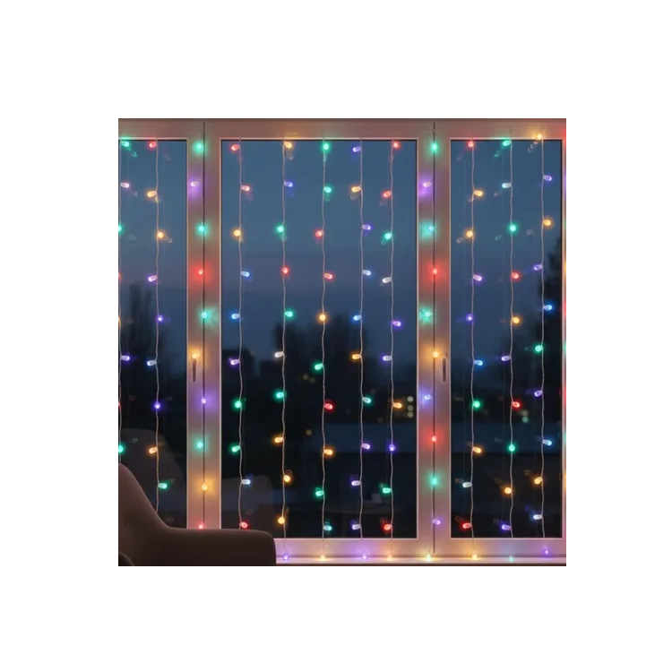 Cortina De Luces Led 3x2 Mts Cortina 304 Led Tiras Eventos