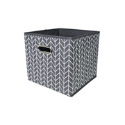 Caja Organizador De Tela Con Asa 28x28x28cm.